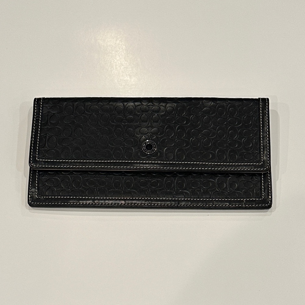 Coach Travel Wallet
